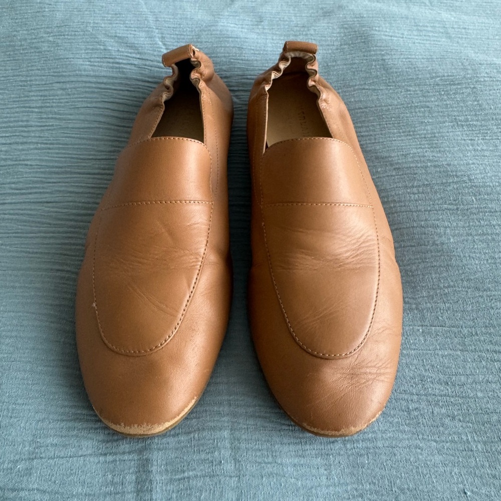 Everlane The Day Loafer Tan Leather Women’s Size 10